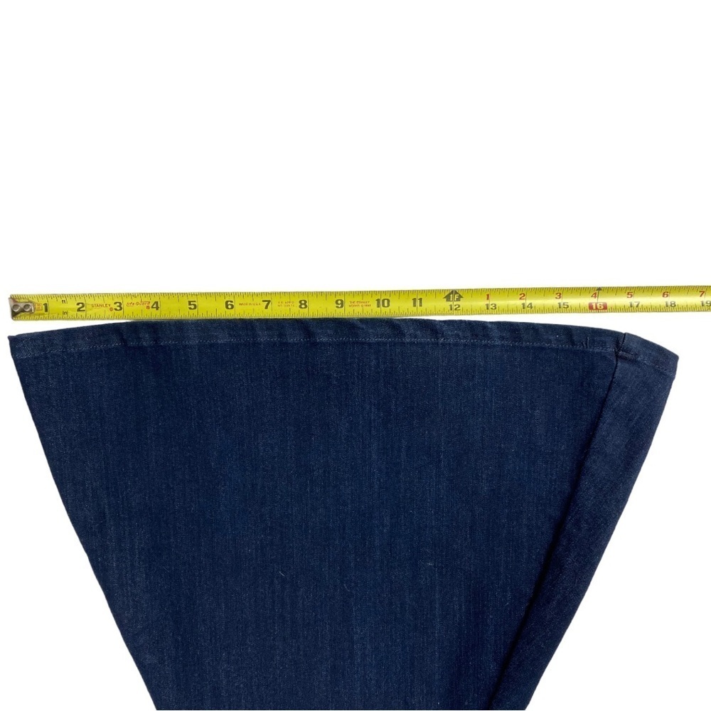 Haute Hippie Fit & Flare Bell Bottom Jeans in Dark Denim Wash - NEW - Picture 16 of 16
